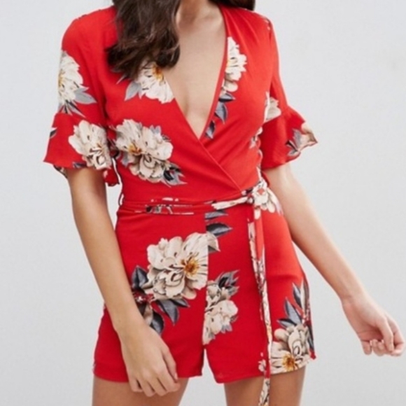 *Parisian Tall/ASOS Floral Romper - Picture 2 of 8